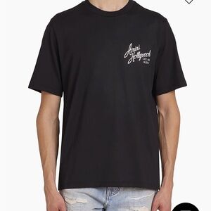 AMIRI Hollywood Cotton Black Crewneck Tee size XL